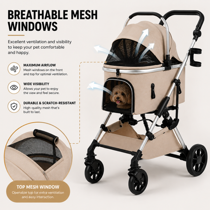 Wag With Maggie Pet Stroller Explorer 2.0